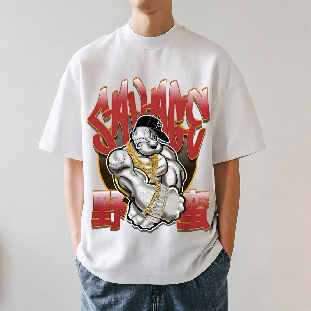Popeye The Sailor Japanese Style Classic Tee