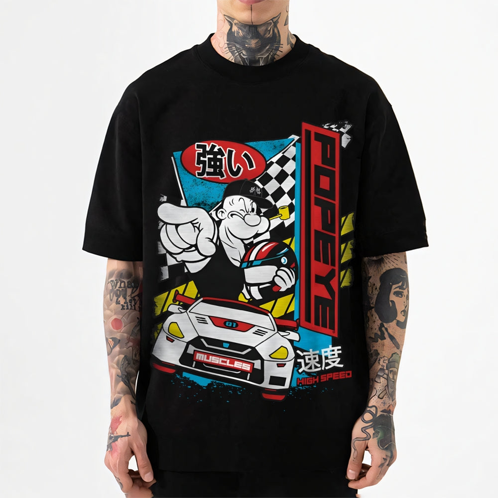 Popeye The Sailor Japanese Style Classic Tee