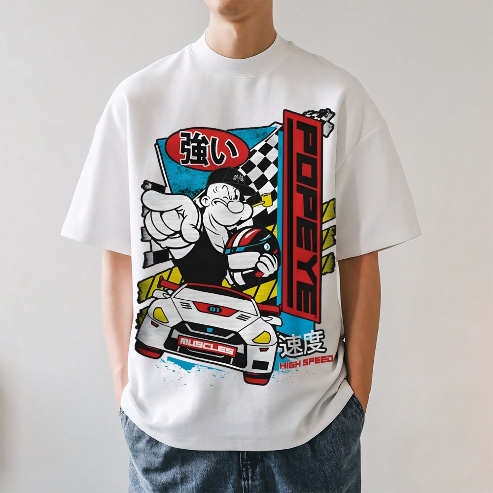 Popeye The Sailor Japanese Style Classic Tee
