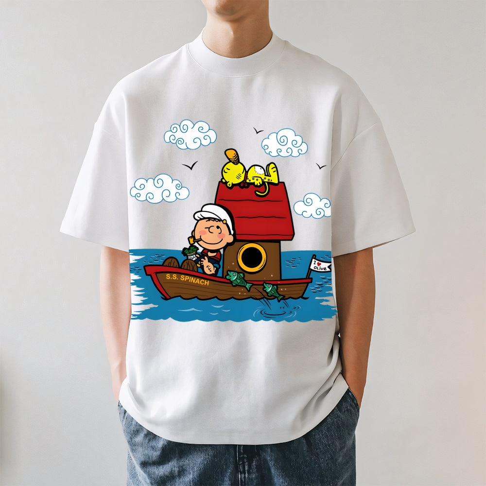 Popeye The Sailor Japanese Style Classic Tee