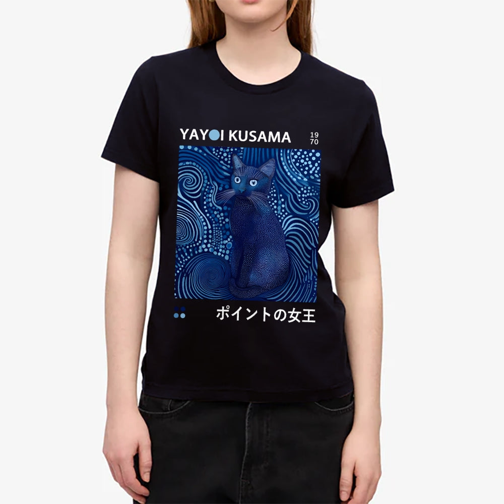 Yayoi Kusama Cat Japanese Style Women's Classic Tee