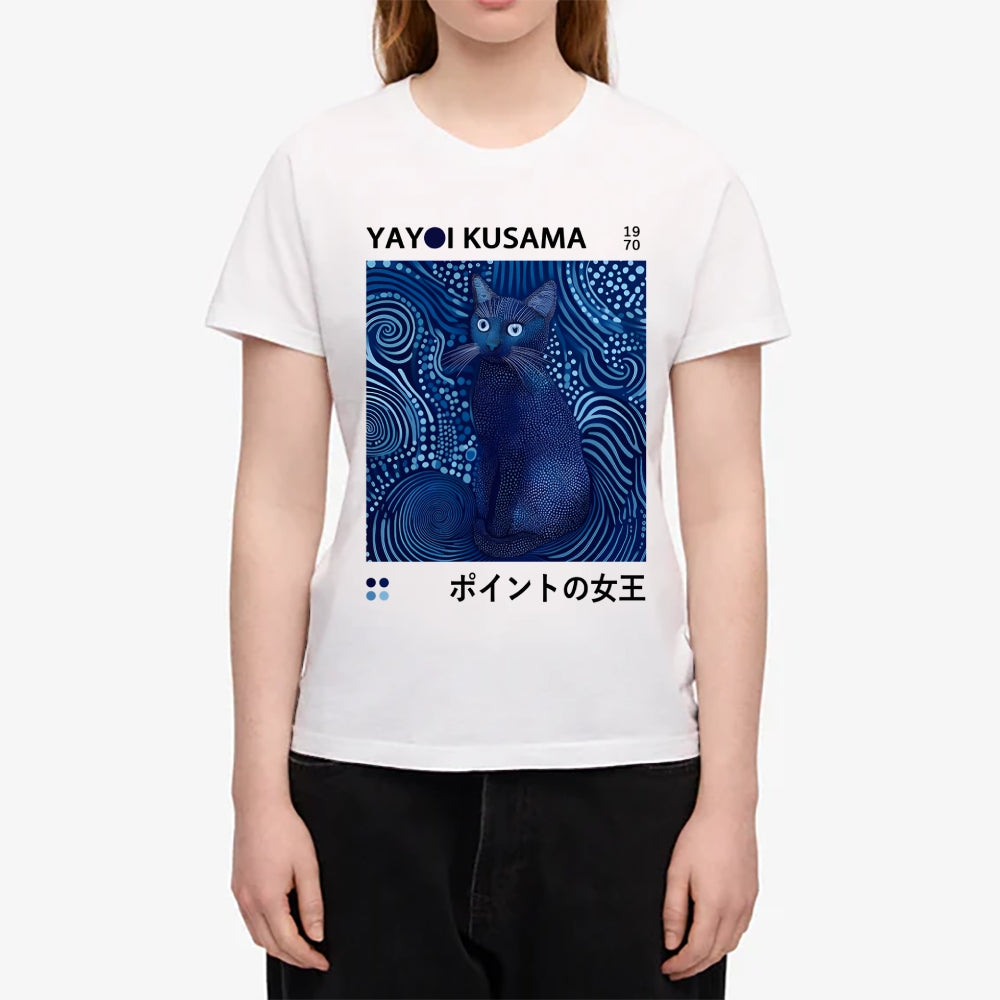 Yayoi Kusama Cat Japanese Style Women's Classic Tee