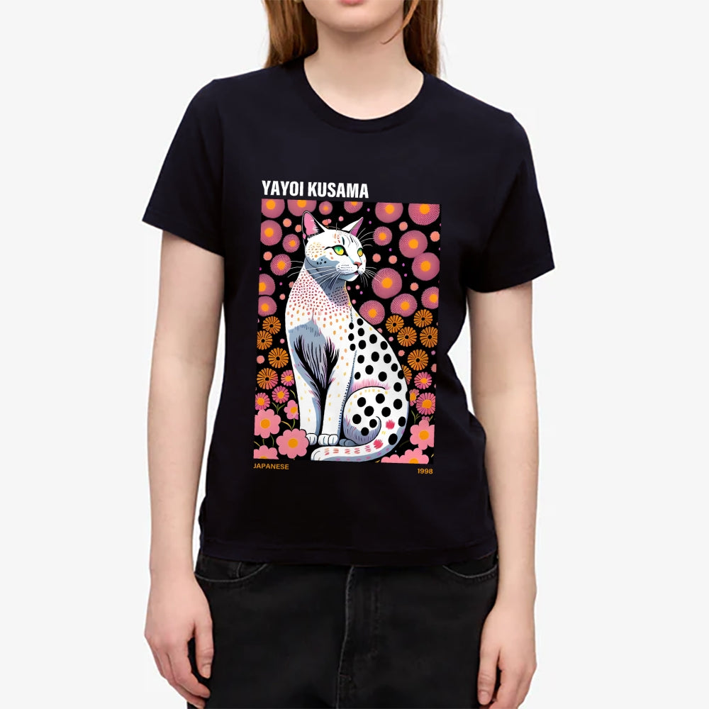Yayoi Kusama Cat Japanese Style Women's Classic Tee