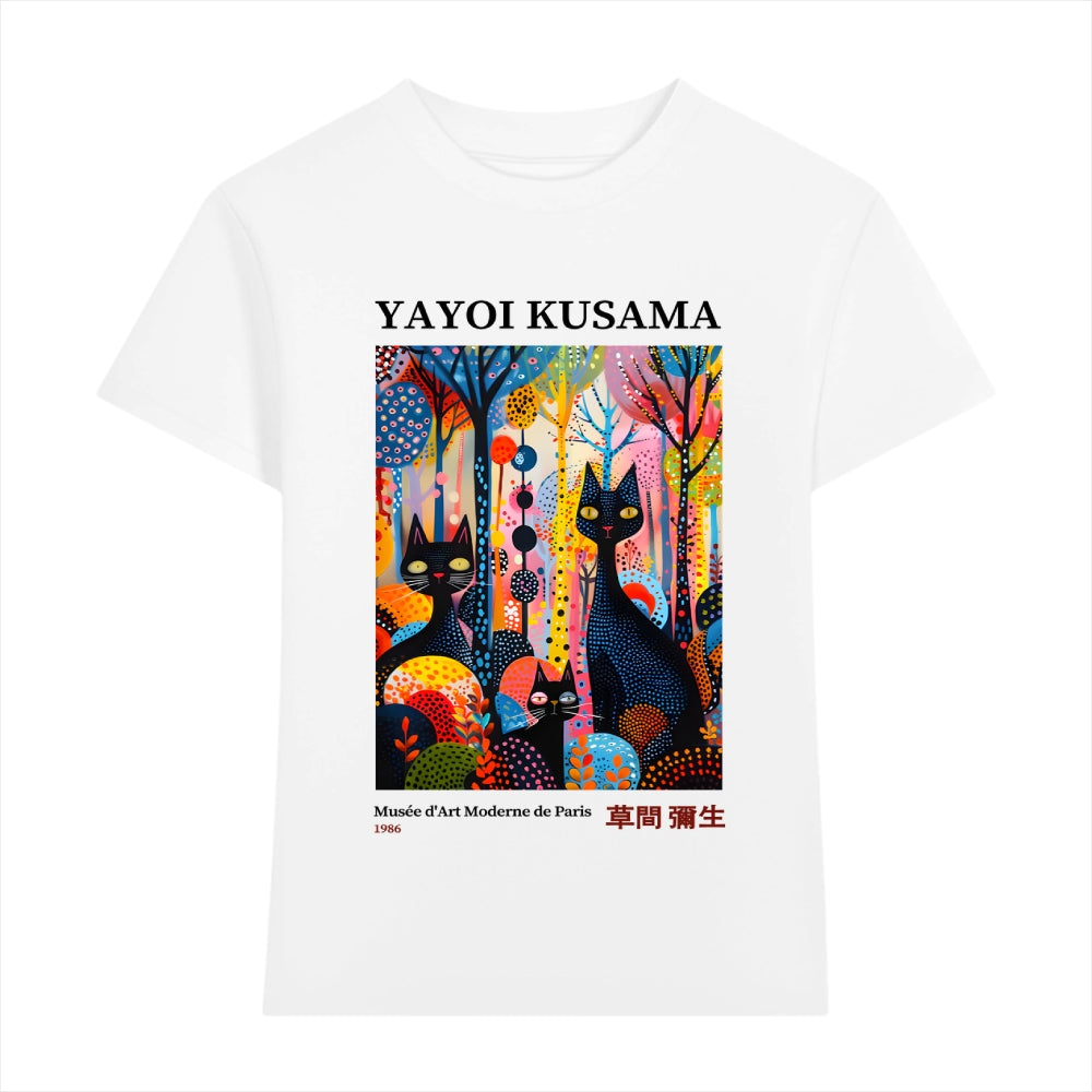 Yayoi Kusama Cat Japanese Style Women's Classic Tee