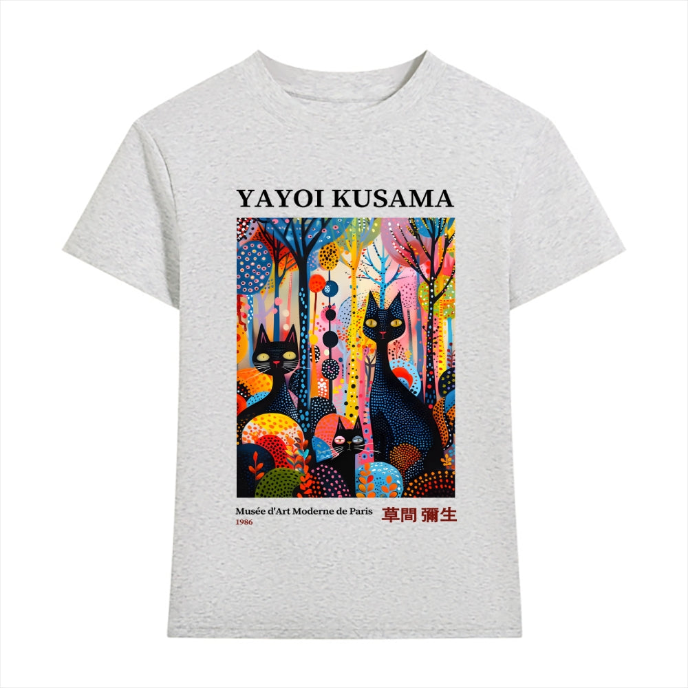 Yayoi Kusama Cat Japanese Style Women's Classic Tee