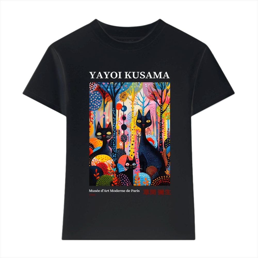 Yayoi Kusama Cat Japanese Style Women's Classic Tee