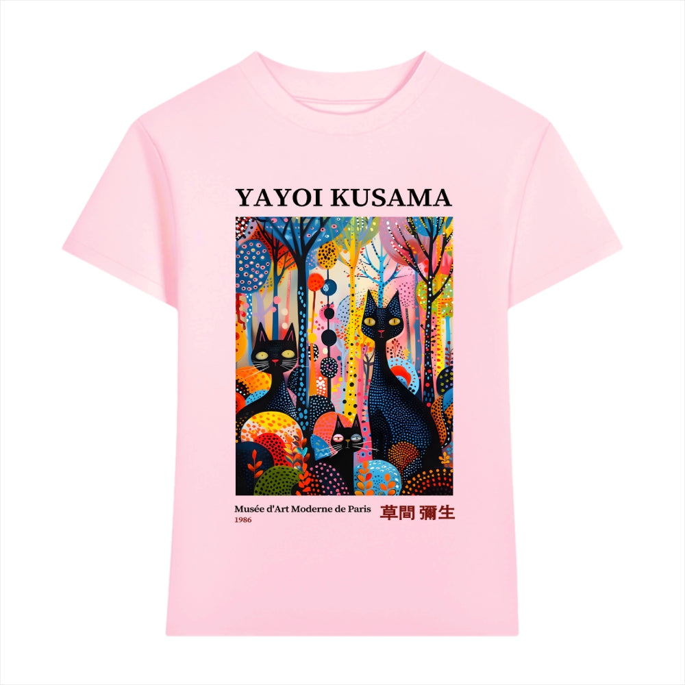 Yayoi Kusama Cat Japanese Style Women's Classic Tee