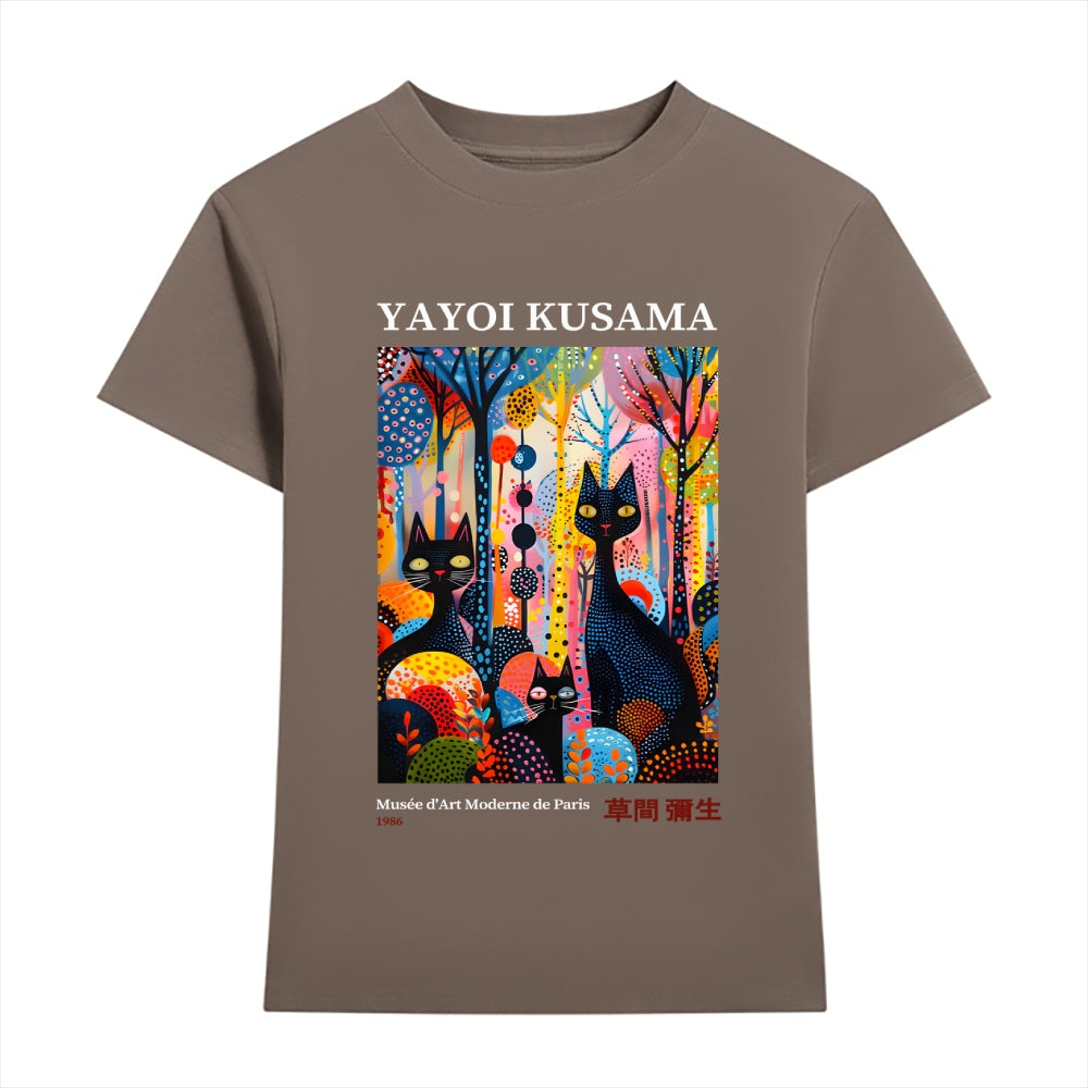 Yayoi Kusama Cat Japanese Style Women's Classic Tee
