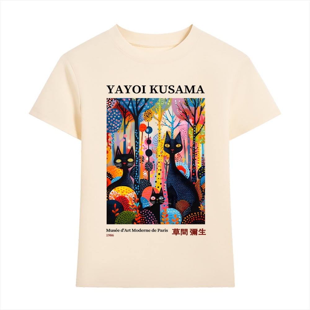 Yayoi Kusama Cat Japanese Style Women's Classic Tee