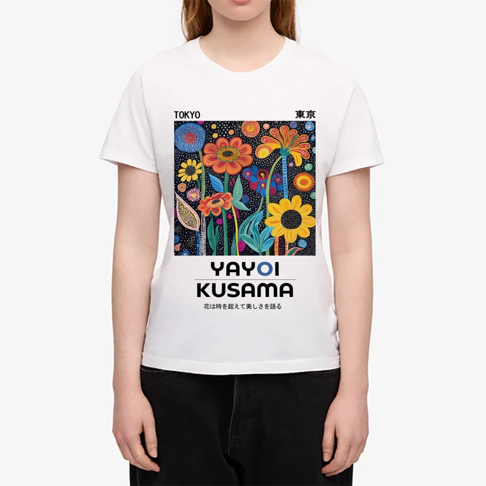 Yayoi Kusama Flower Japanese Style Women's Classic Tee