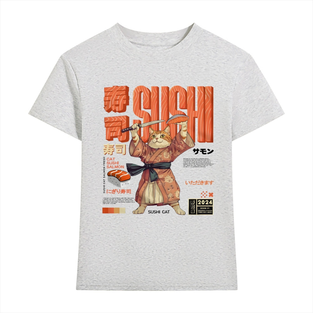 Sushi Cat Japanese Style Women's Classic Tee