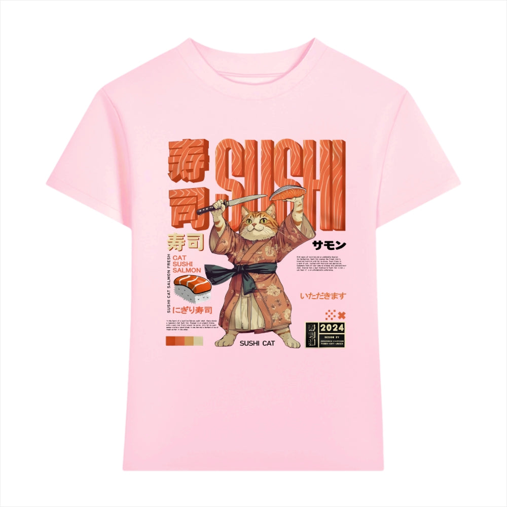 Sushi Cat Japanese Style Women's Classic Tee
