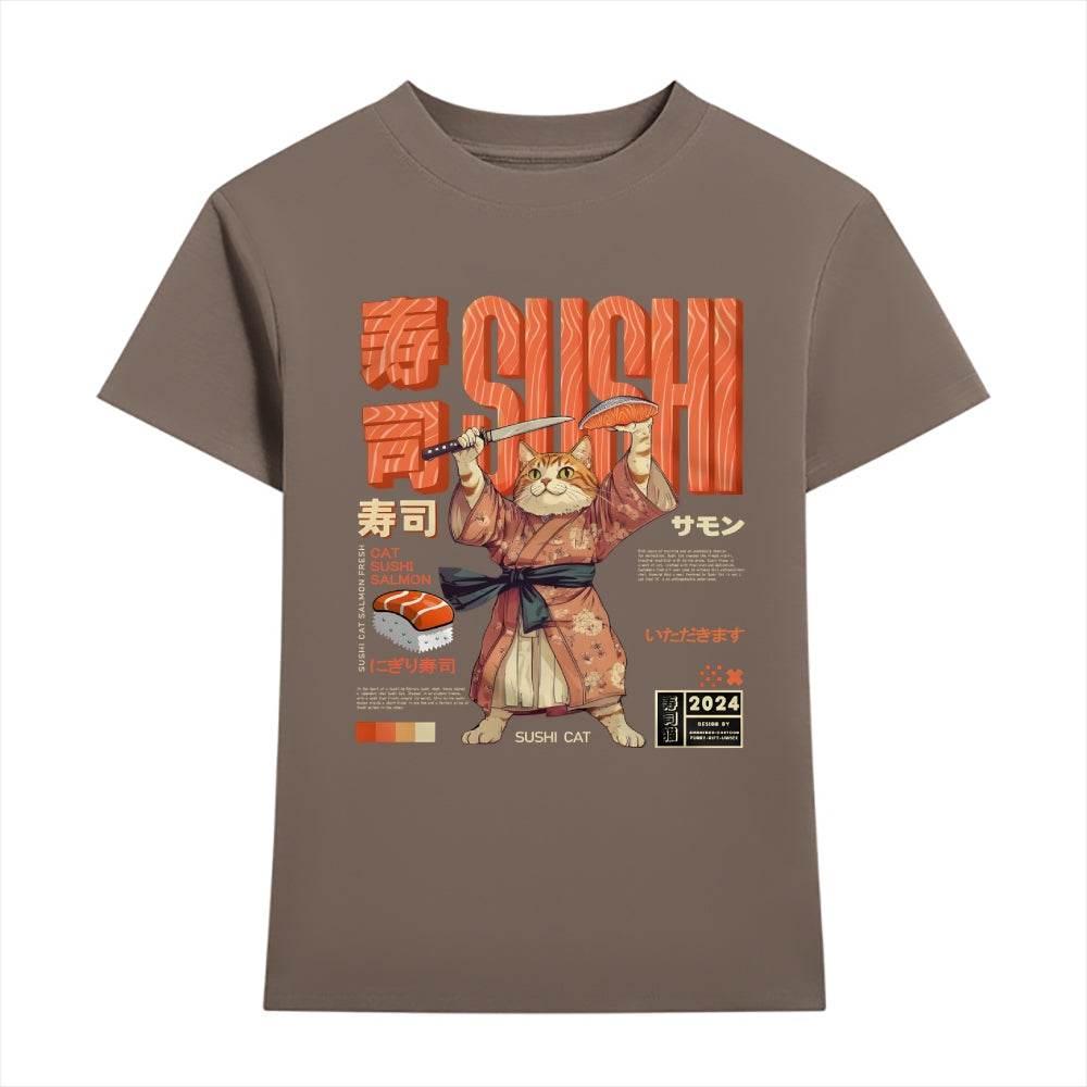 Sushi Cat Japanese Style Women's Classic Tee