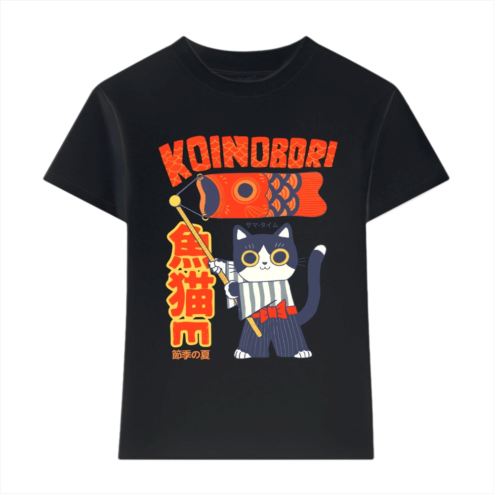 Koi Cat Japanese Style Women's Classic Tee