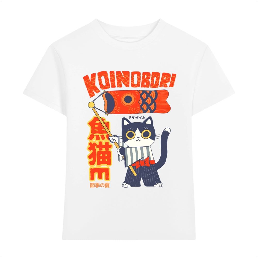 Koi Cat Japanese Style Women's Classic Tee