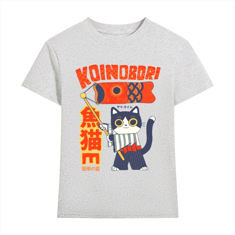 Koi Cat Japanese Style Women's Classic Tee