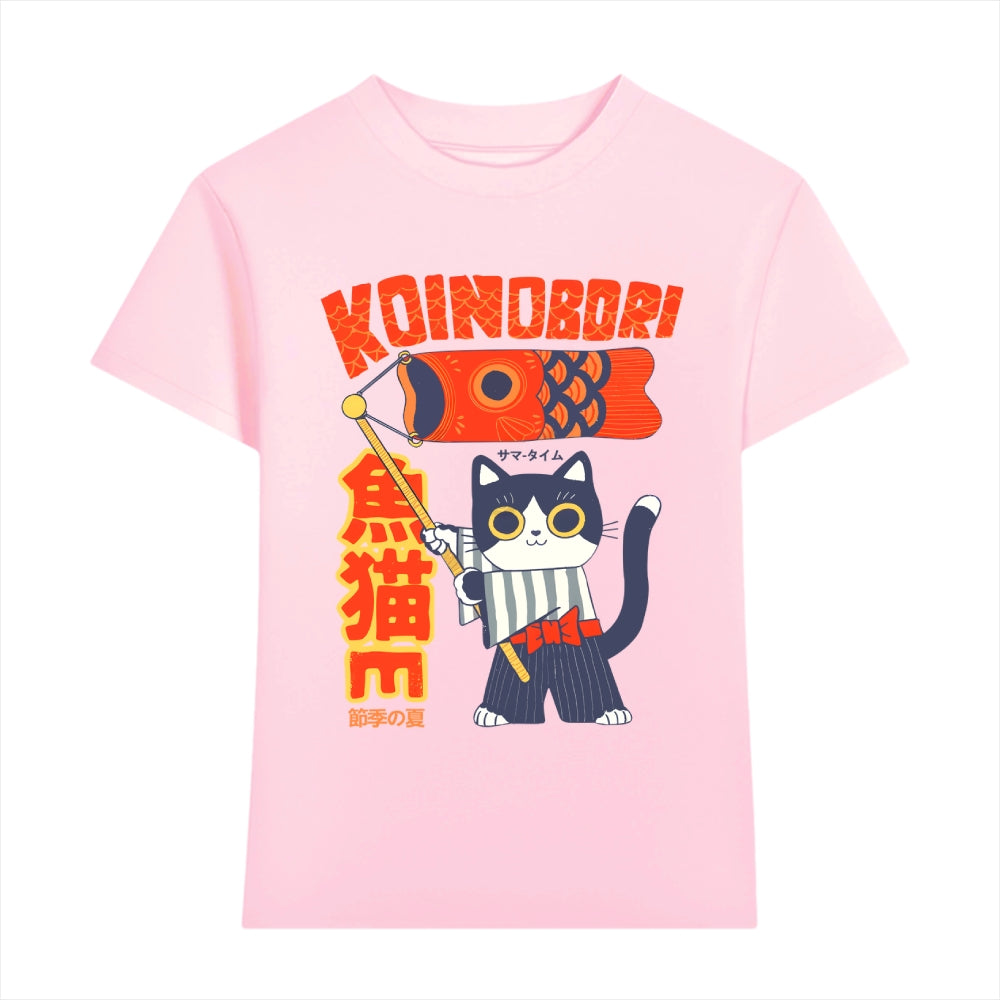 Koi Cat Japanese Style Women's Classic Tee