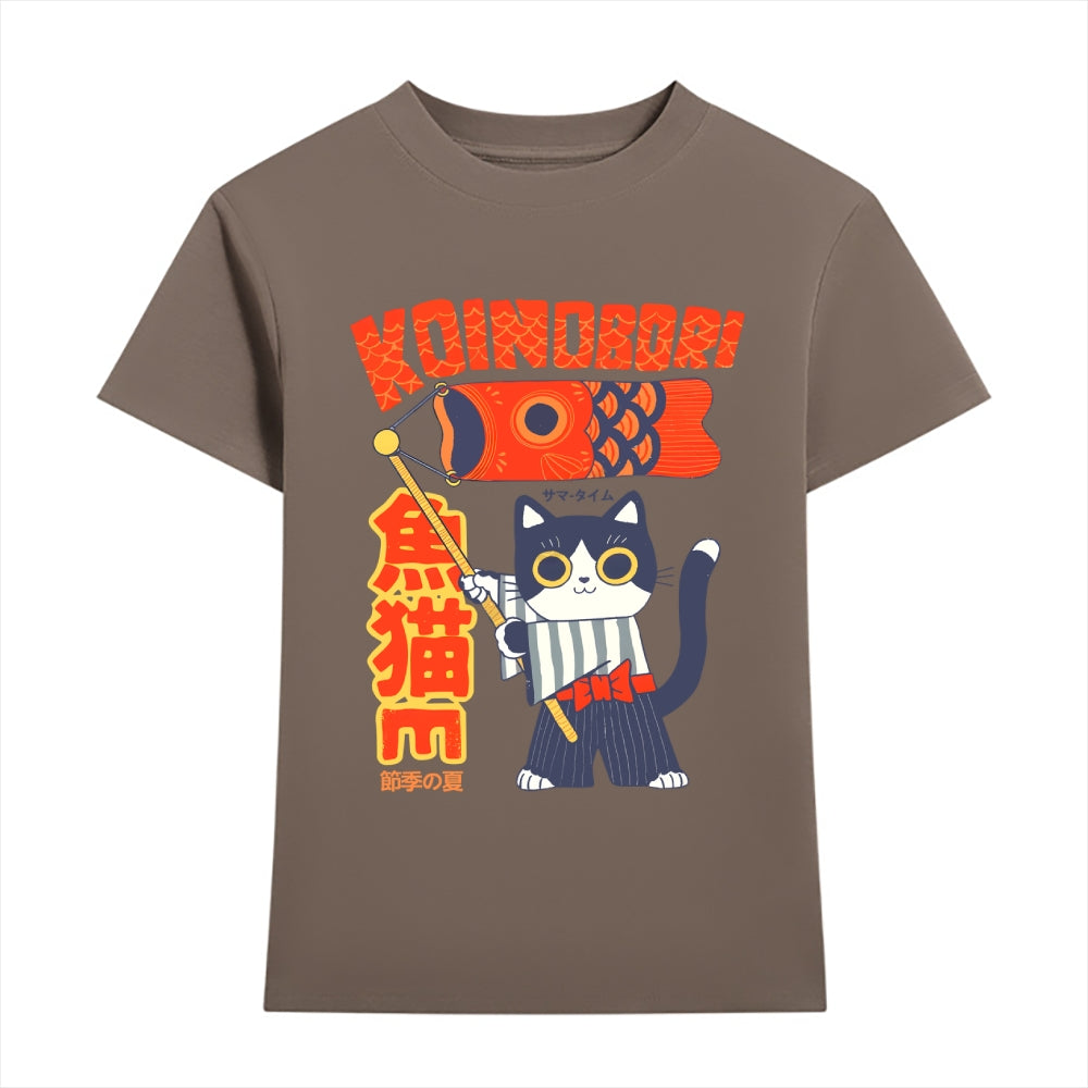 Koi Cat Japanese Style Women's Classic Tee