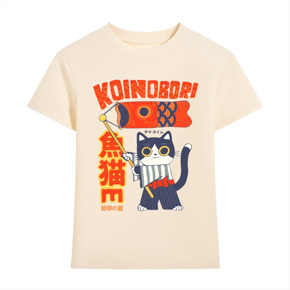 Koi Cat Japanese Style Women's Classic Tee