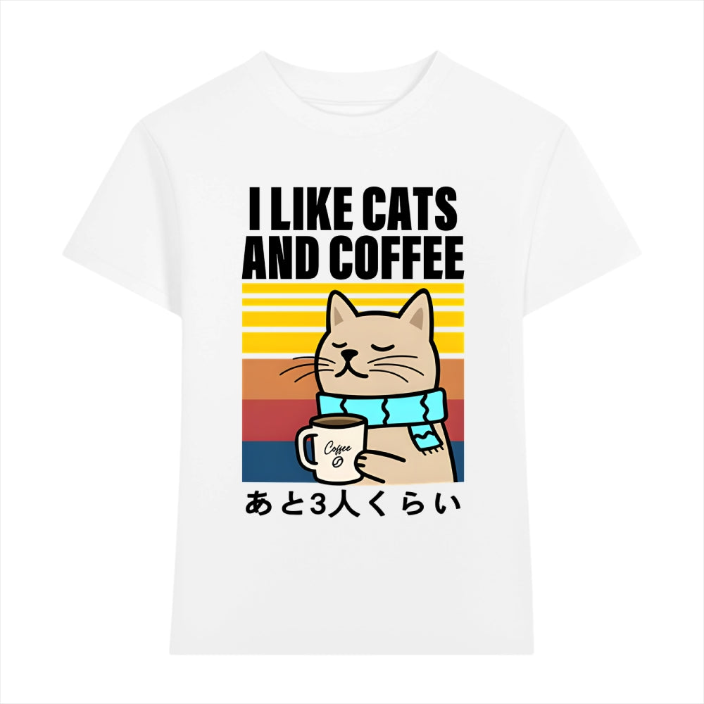 Coffee Cat Japanese Style Women's Classic Tee