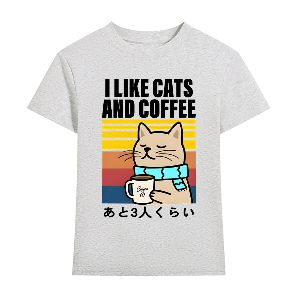 Coffee Cat Japanese Style Women's Classic Tee
