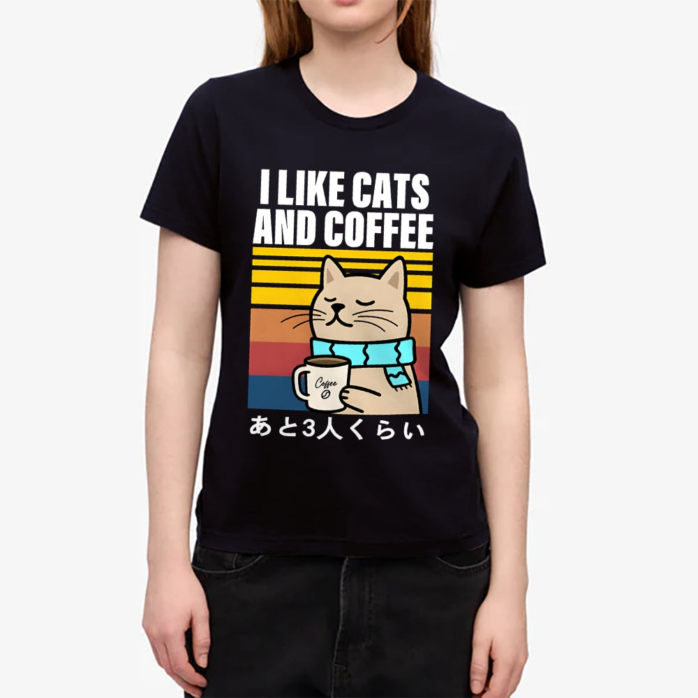 Coffee Cat Japanese Style Women's Classic Tee