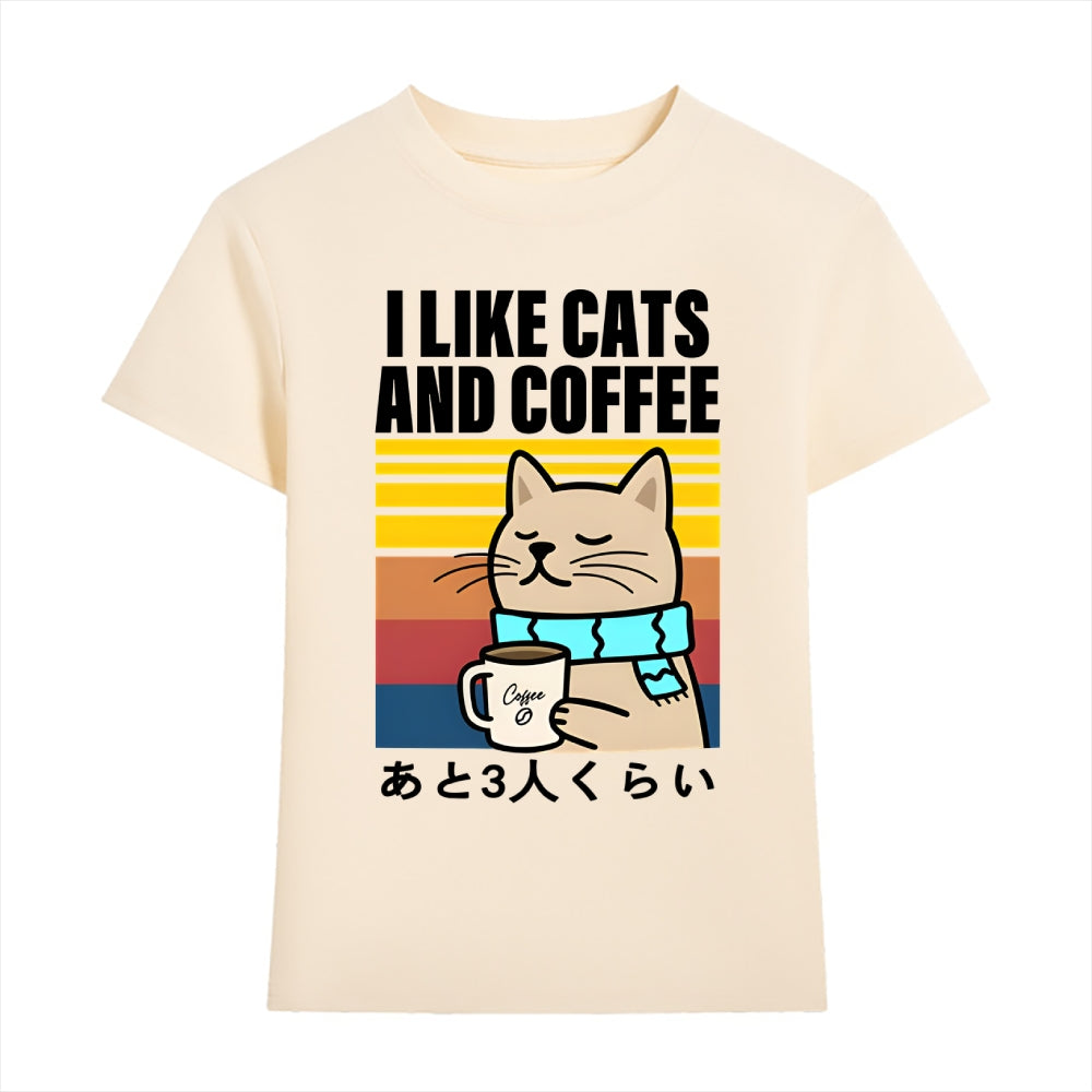 Coffee Cat Japanese Style Women's Classic Tee