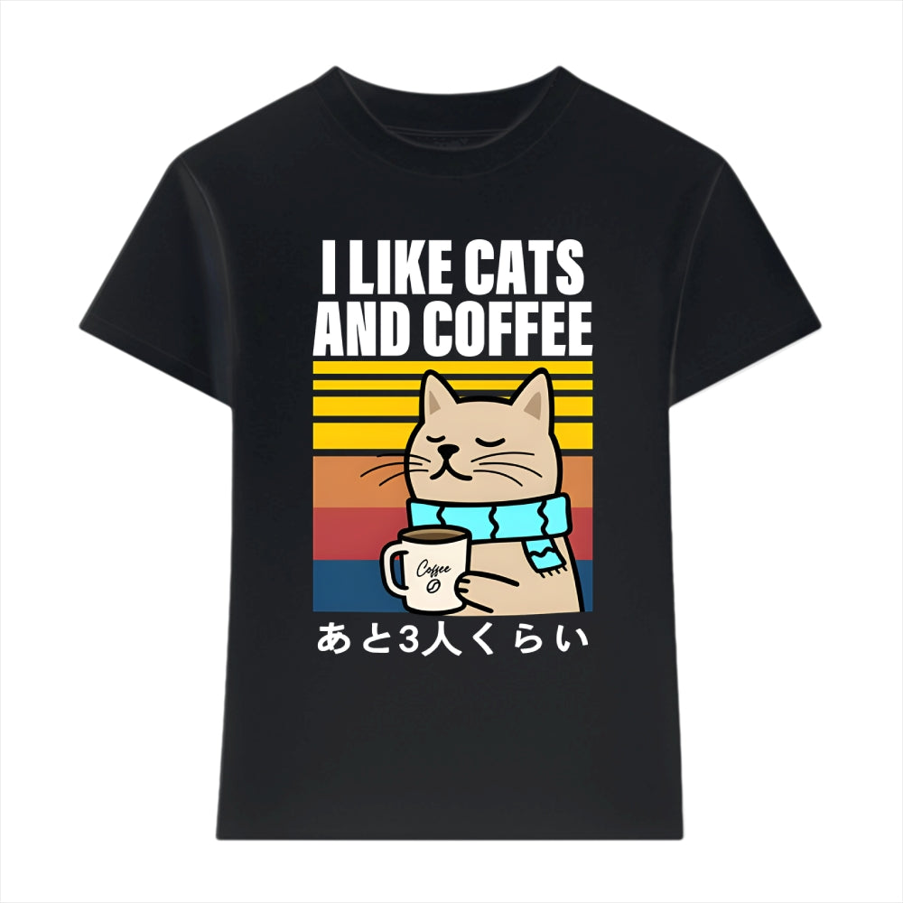 Coffee Cat Japanese Style Women's Classic Tee