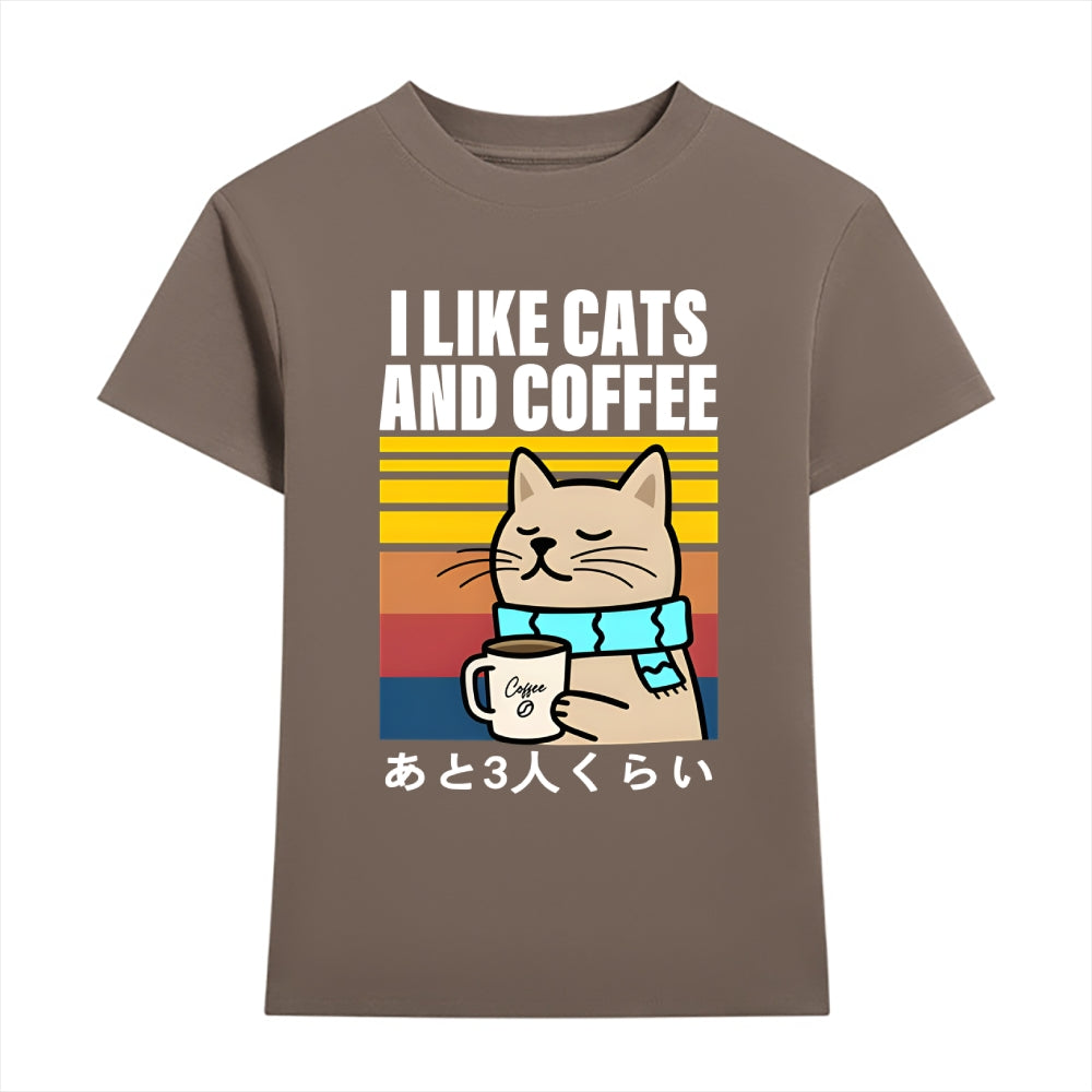 Coffee Cat Japanese Style Women's Classic Tee