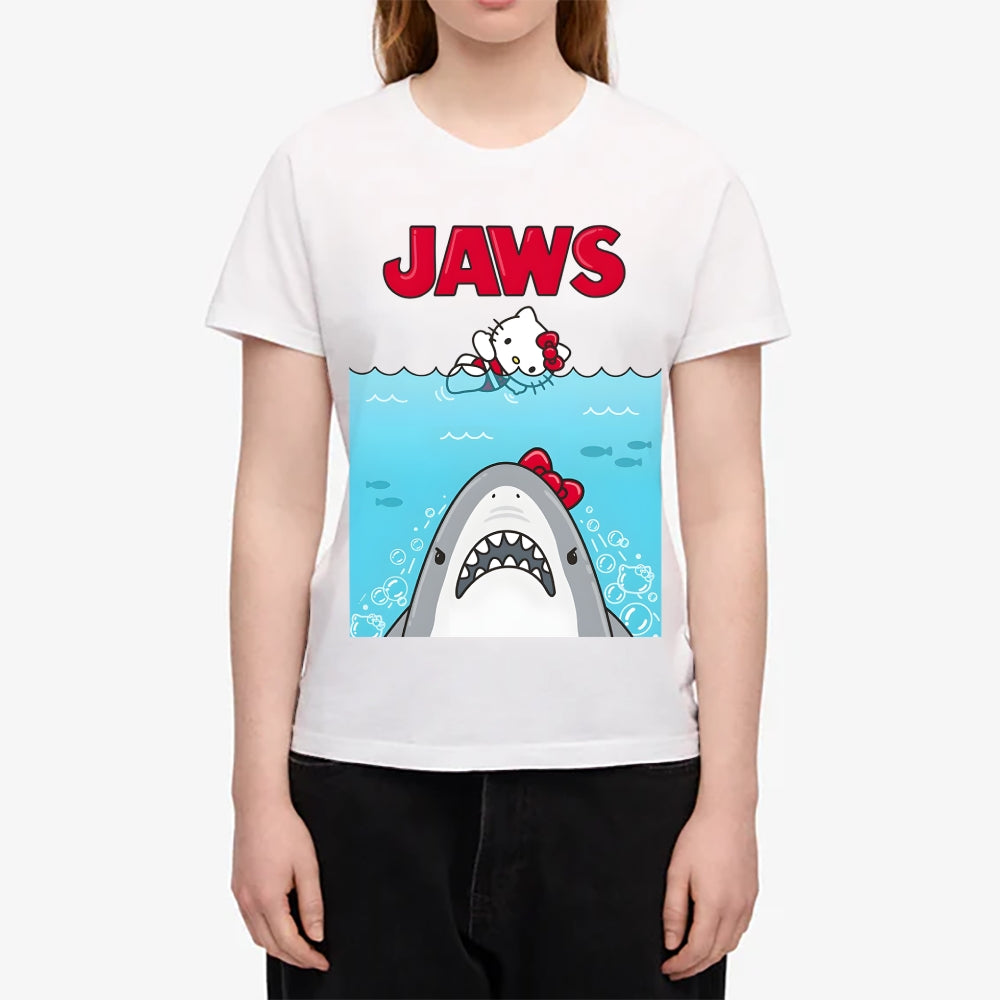 Jaws Kitty Japanese Style Women's Classic Tee
