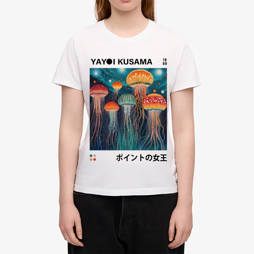 Yayoi Kusama Jellyfish Japanese Style Women's Classic Tee