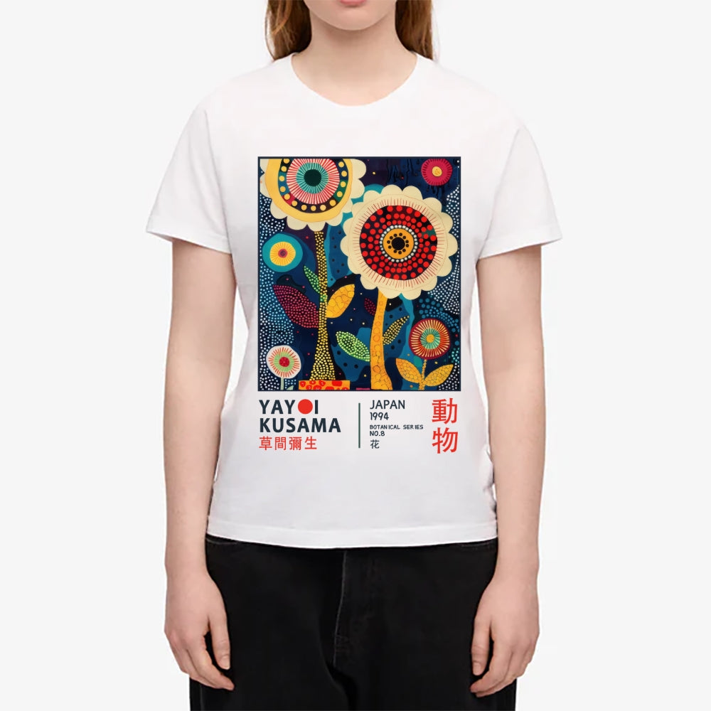 Yayoi Kusama  Sunflower Japanese Style Women's Classic Tee