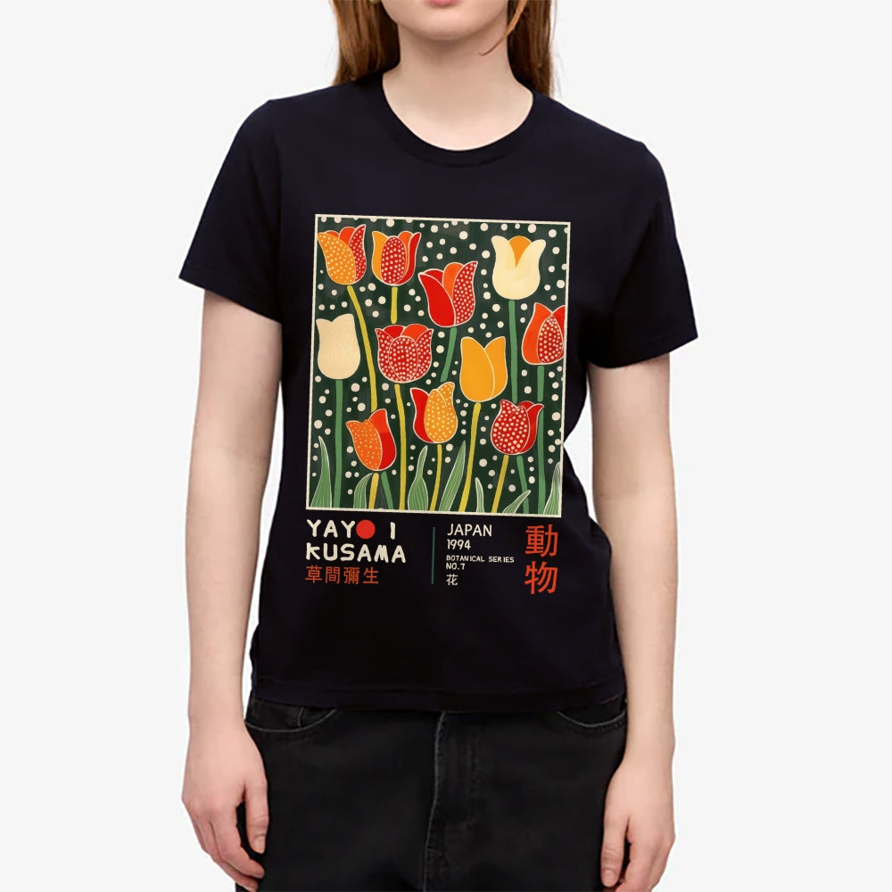 Yayoi Kusama Flower Japanese Style Women's Classic Tee