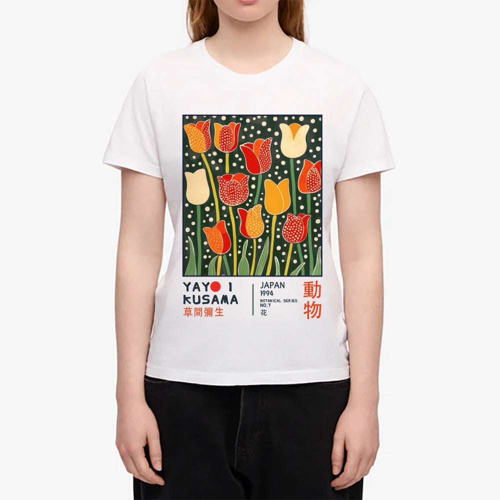 Yayoi Kusama Flower Japanese Style Women's Classic Tee