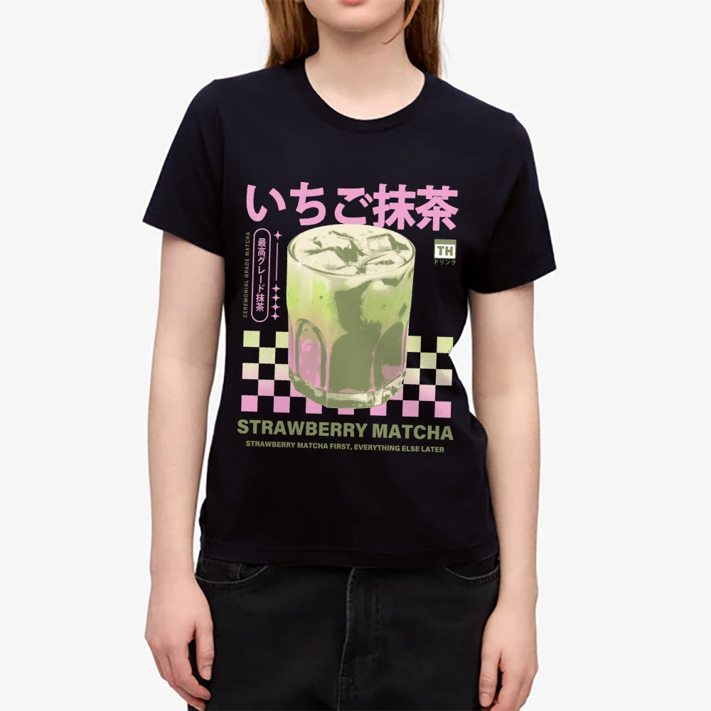 Strawberry Matcha Japanese Style Women's Classic Tee