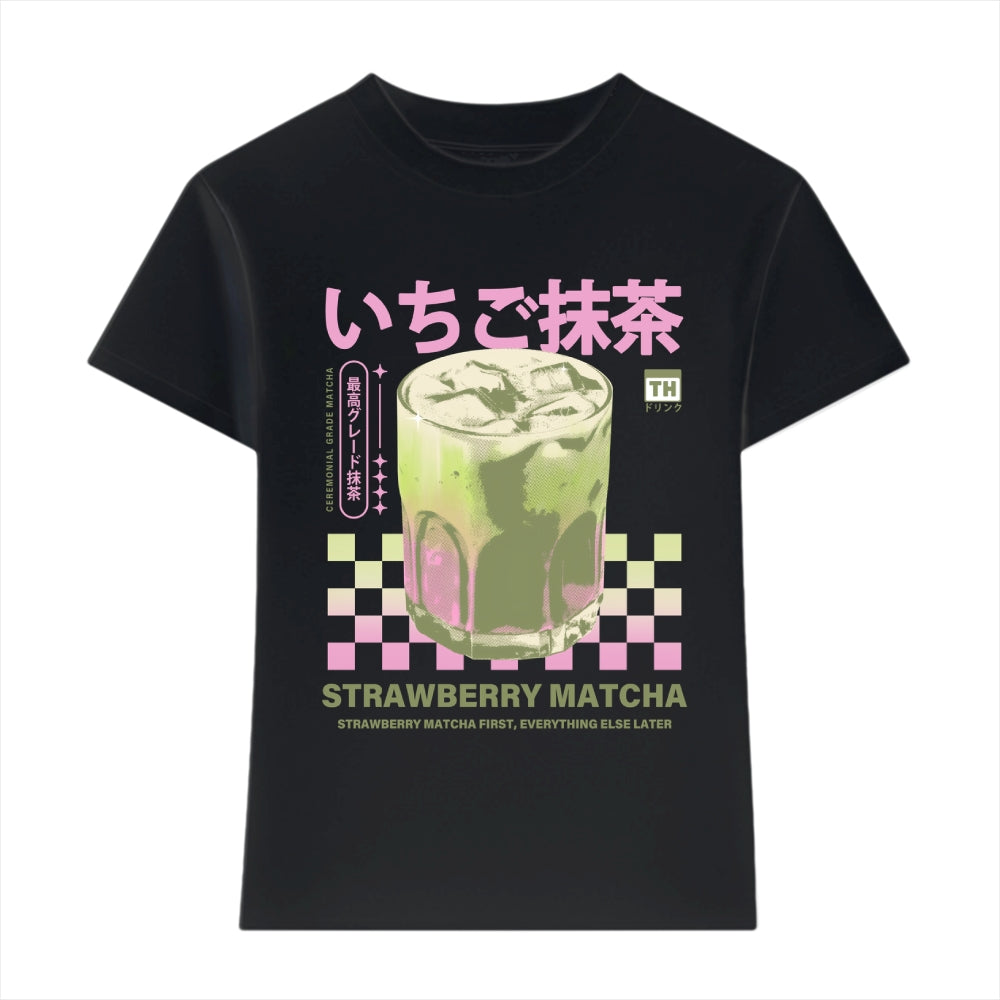 Strawberry Matcha Japanese Style Women's Classic Tee