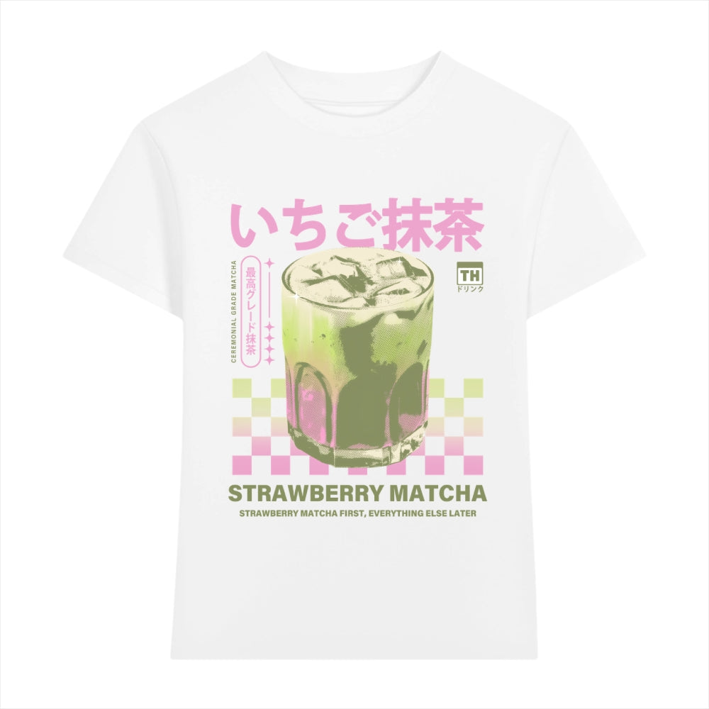 Strawberry Matcha Japanese Style Women's Classic Tee