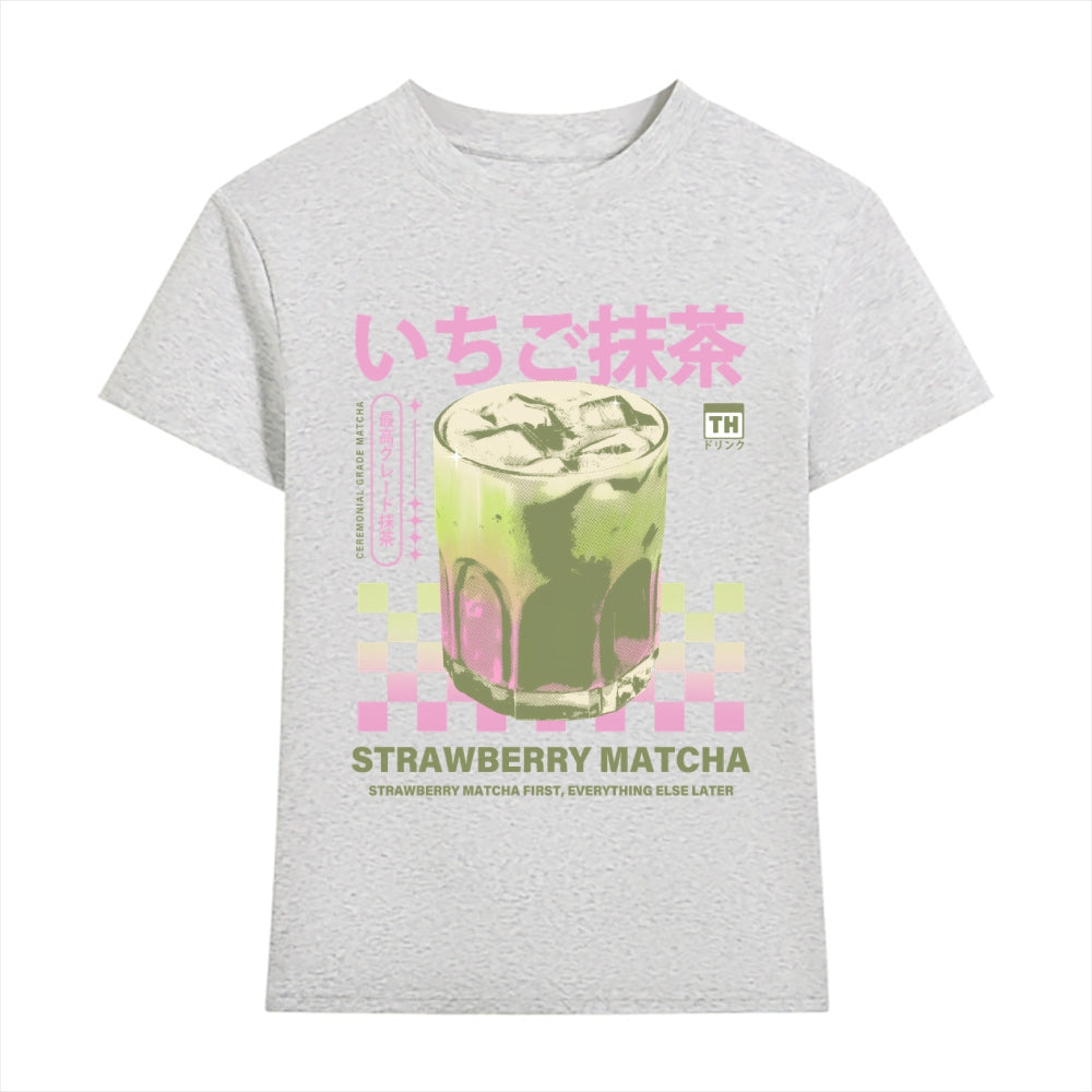 Strawberry Matcha Japanese Style Women's Classic Tee