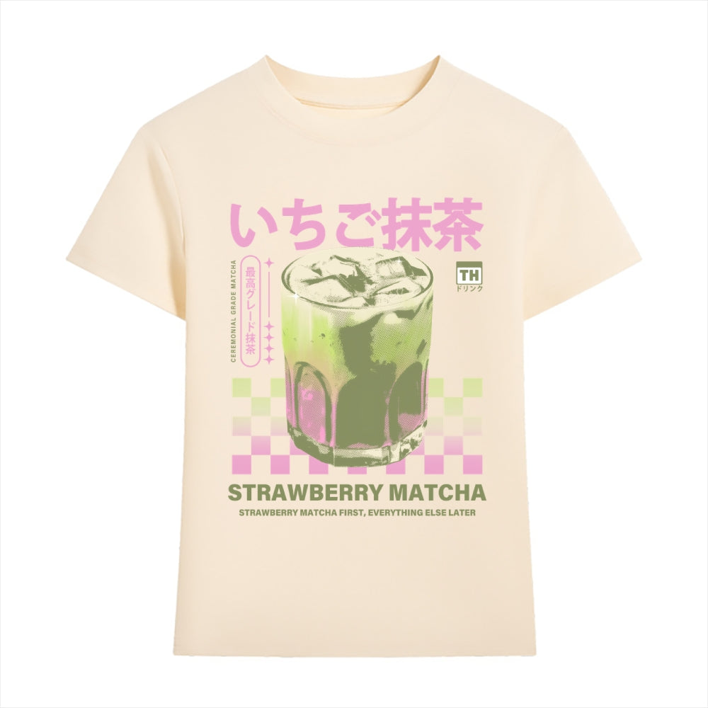 Strawberry Matcha Japanese Style Women's Classic Tee