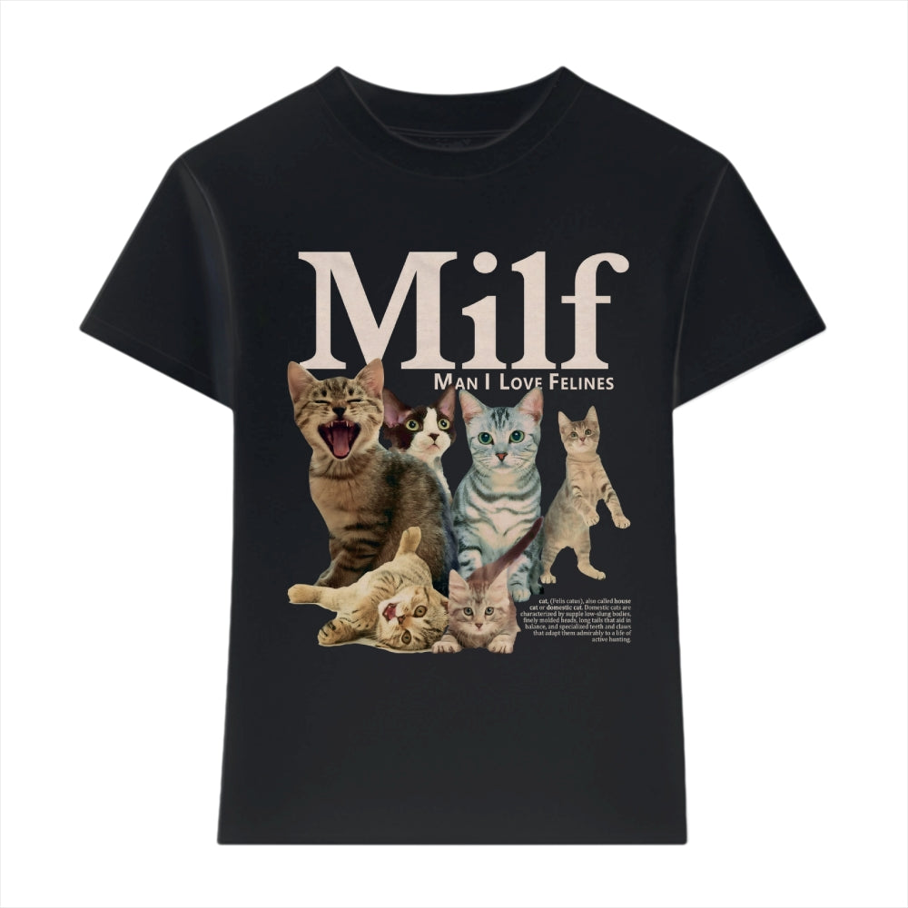 Milf Cat Japanese Style Women's Classic Tee