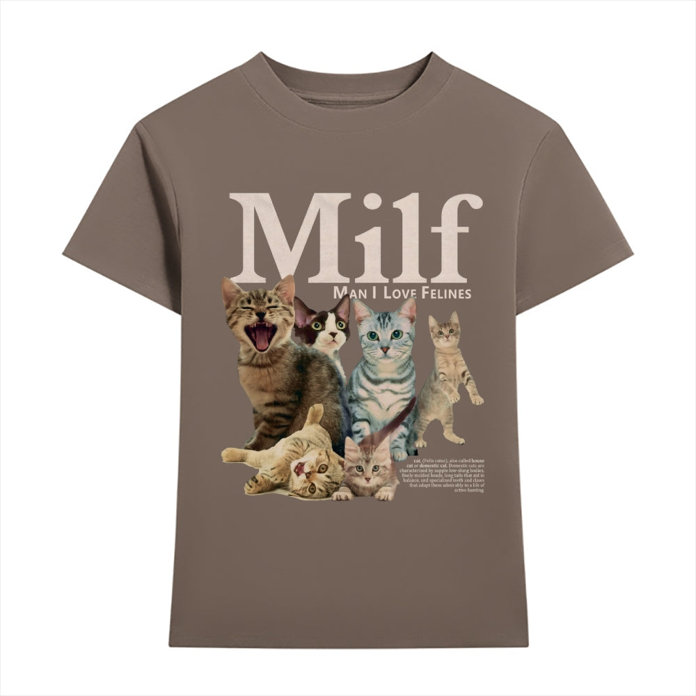 Milf Cat Japanese Style Women's Classic Tee
