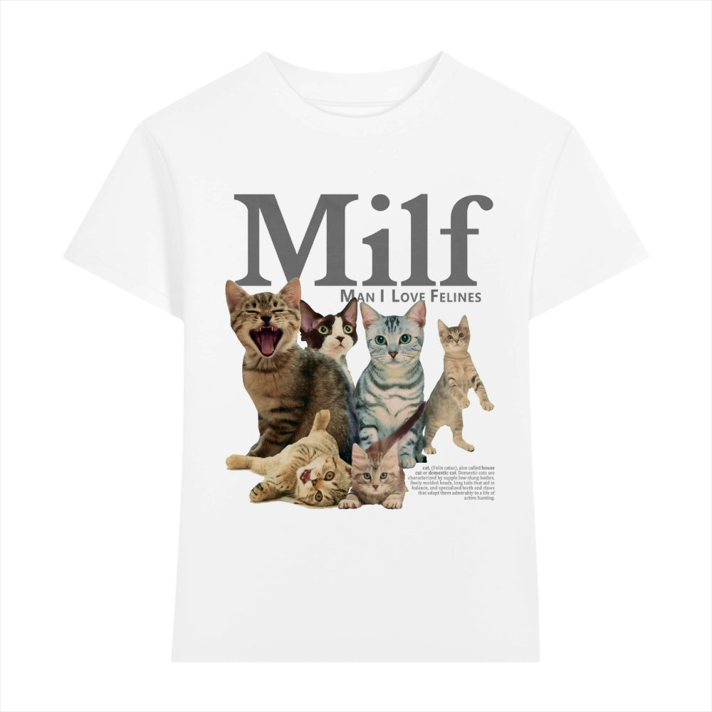 Milf Cat Japanese Style Women's Classic Tee