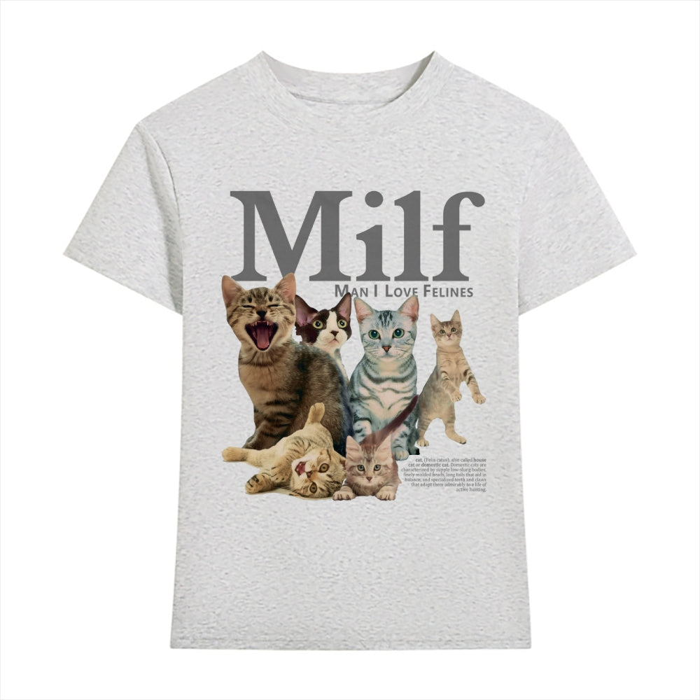 Milf Cat Japanese Style Women's Classic Tee