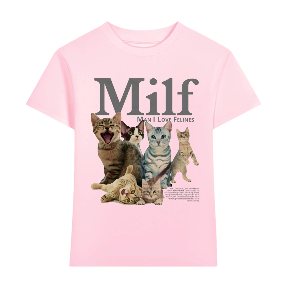 Milf Cat Japanese Style Women's Classic Tee
