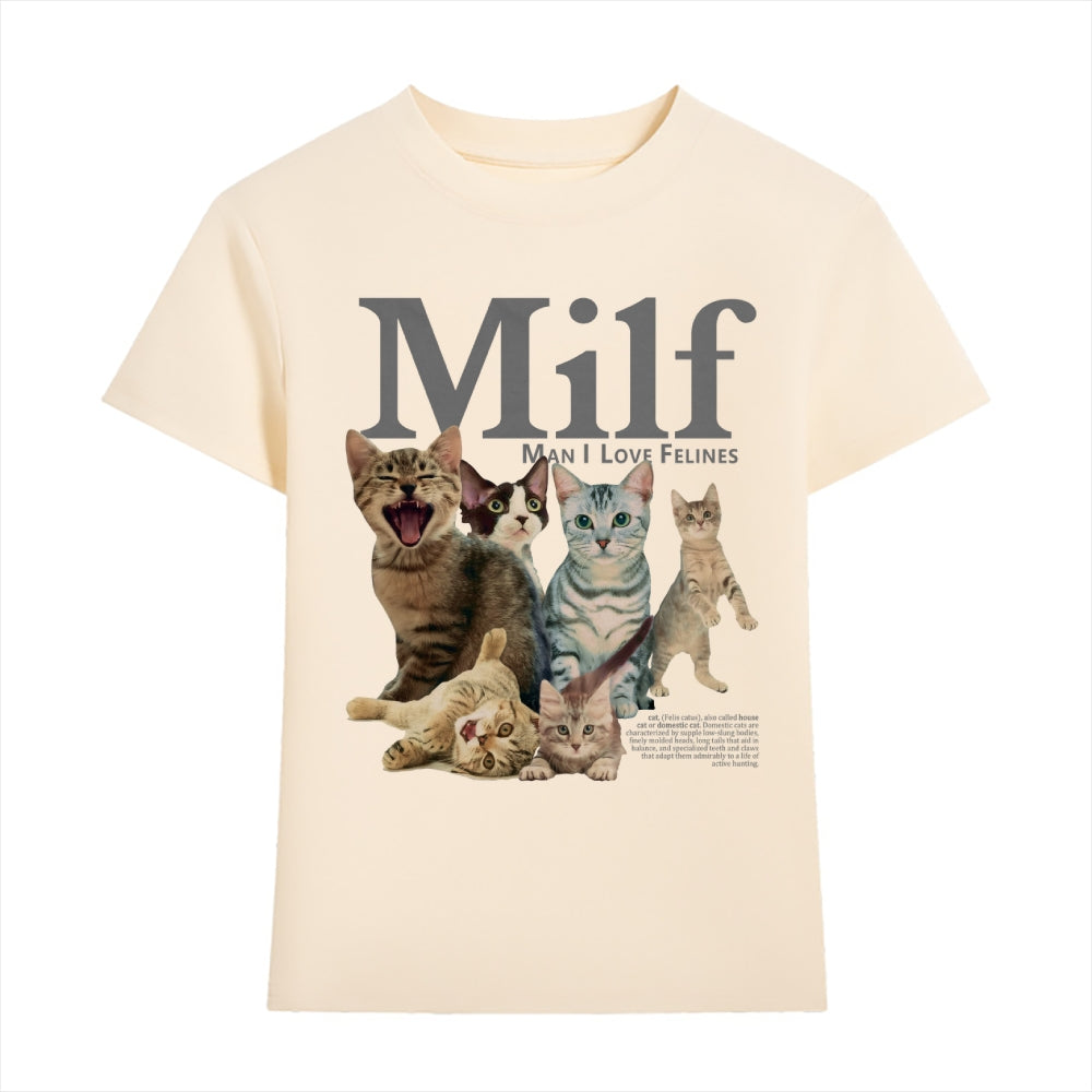 Milf Cat Japanese Style Women's Classic Tee