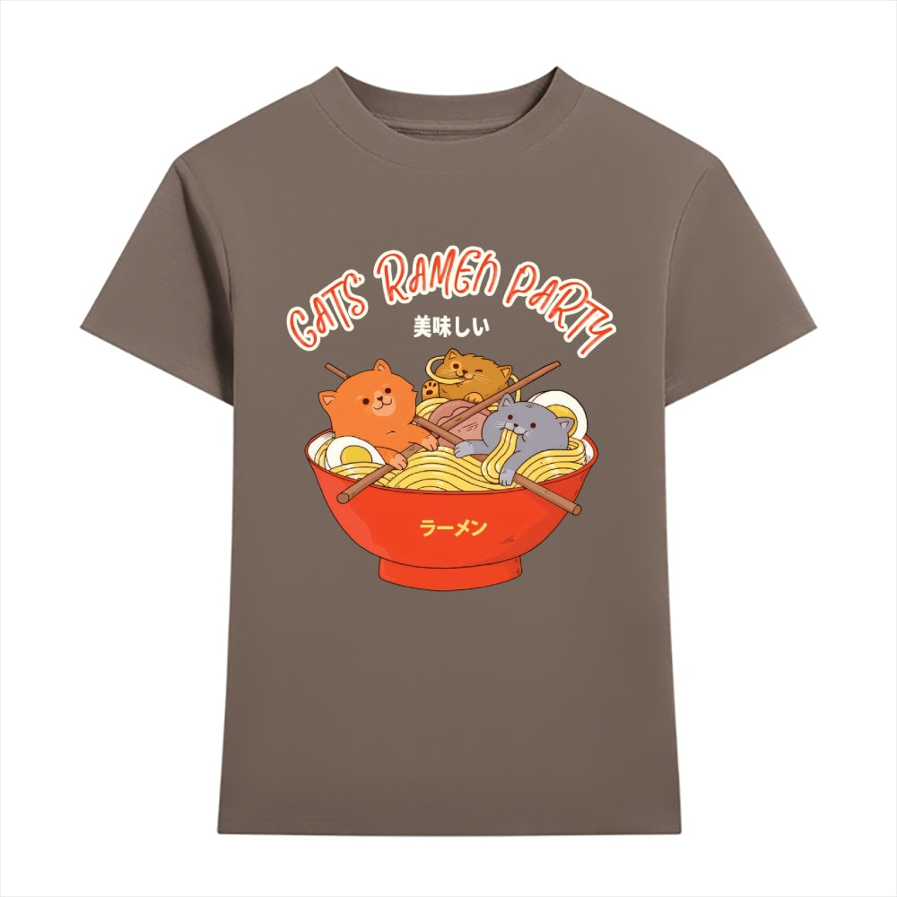 Cat Ramen Japanese Style Women's Classic Tee