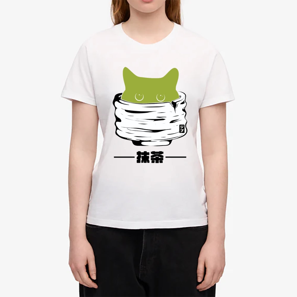 Matcha Cat Japanese Style Women's Classic Tee