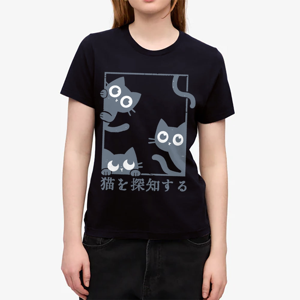 Black Cat Japanese Style Women's Classic Tee