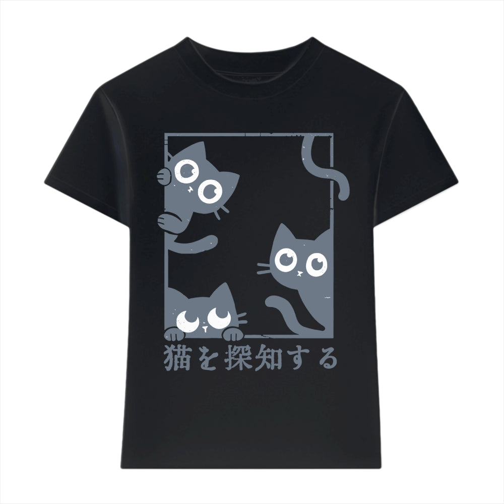 Black Cat Japanese Style Women's Classic Tee