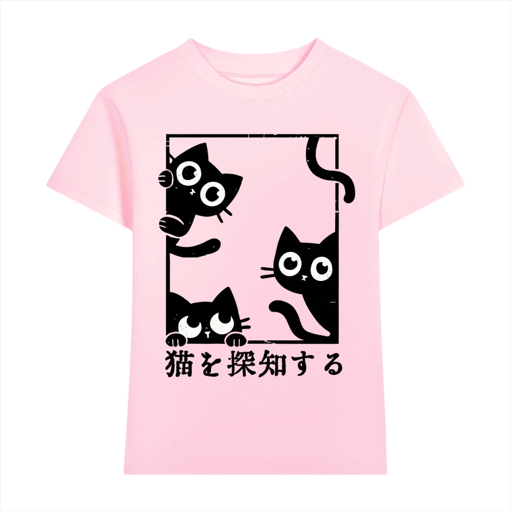 Black Cat Japanese Style Women's Classic Tee